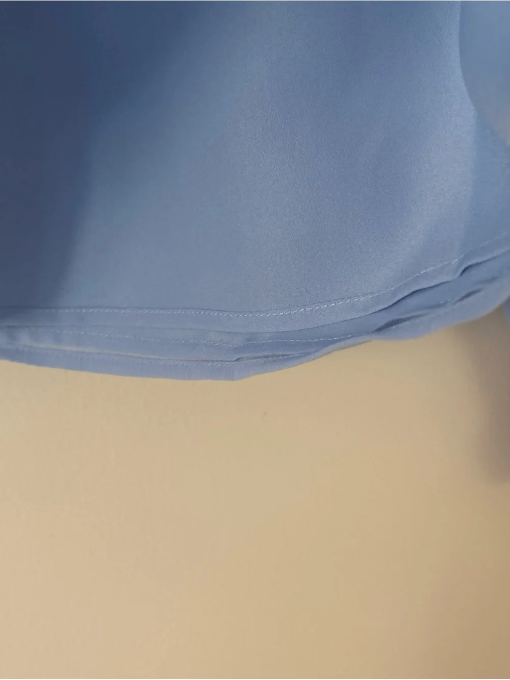 J. Crew Pale Blue Long-Sleeve Blouse